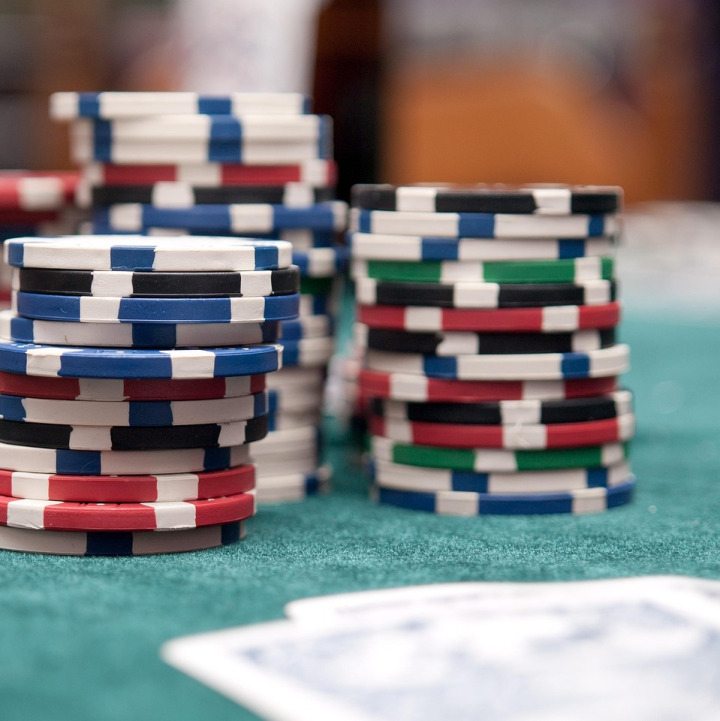 poker chips cards