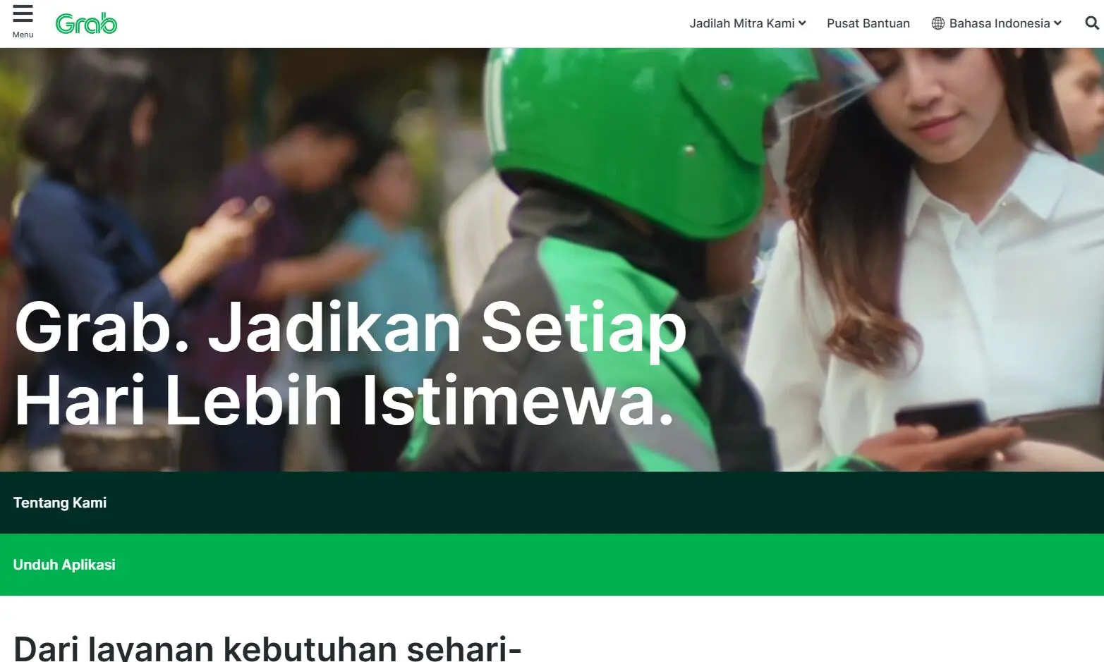 Aplikasi Grab