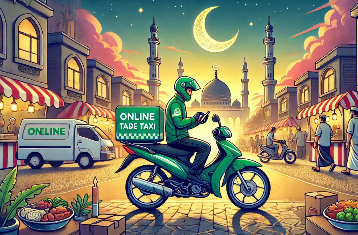 Potensi Pendapatan Driver Ojek Online di Bulan Puasa