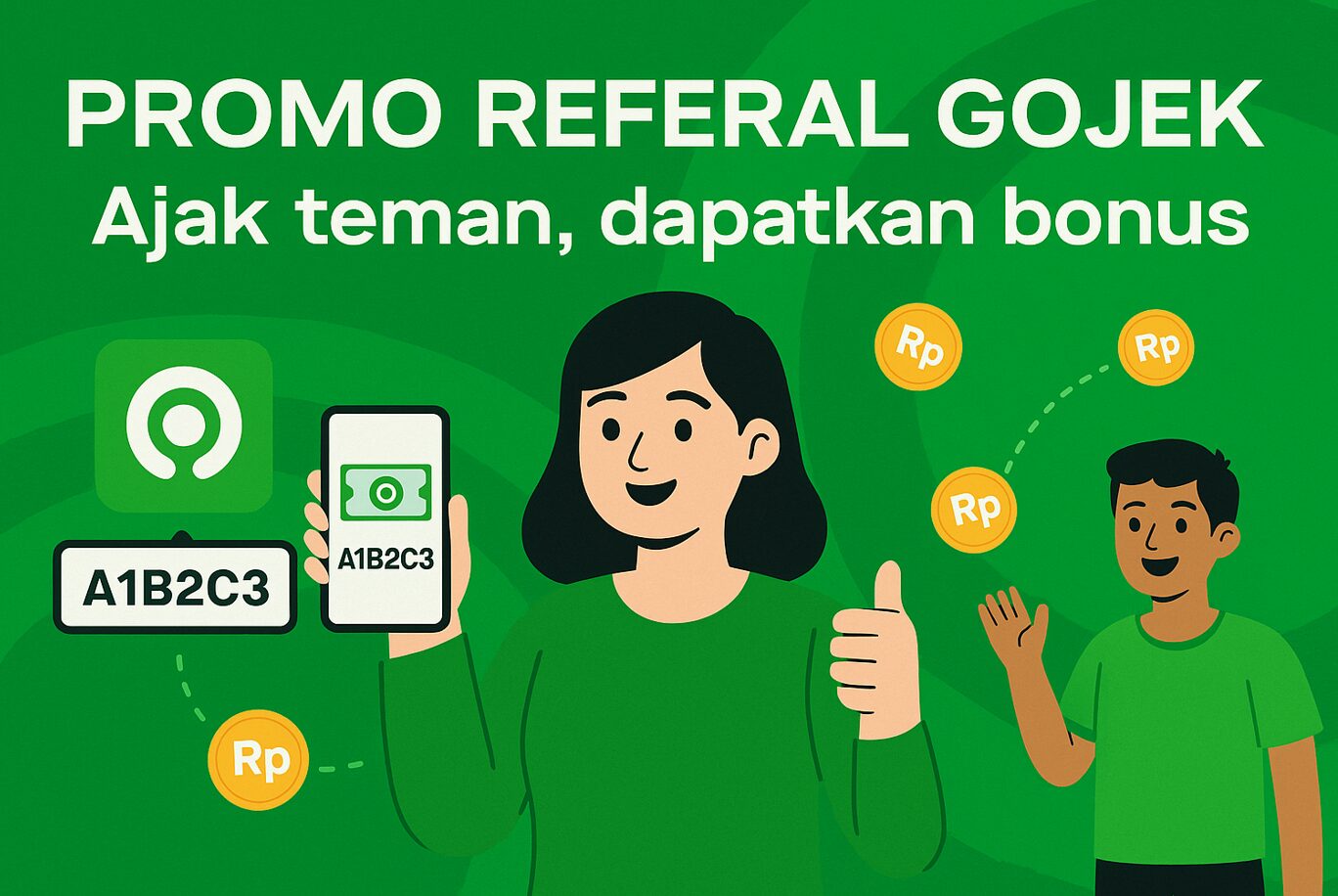 Maksimalkan Fitur Referral di Aplikasi Ojek Online Gojek : Cara Dapat Bonus Lebih Banyak