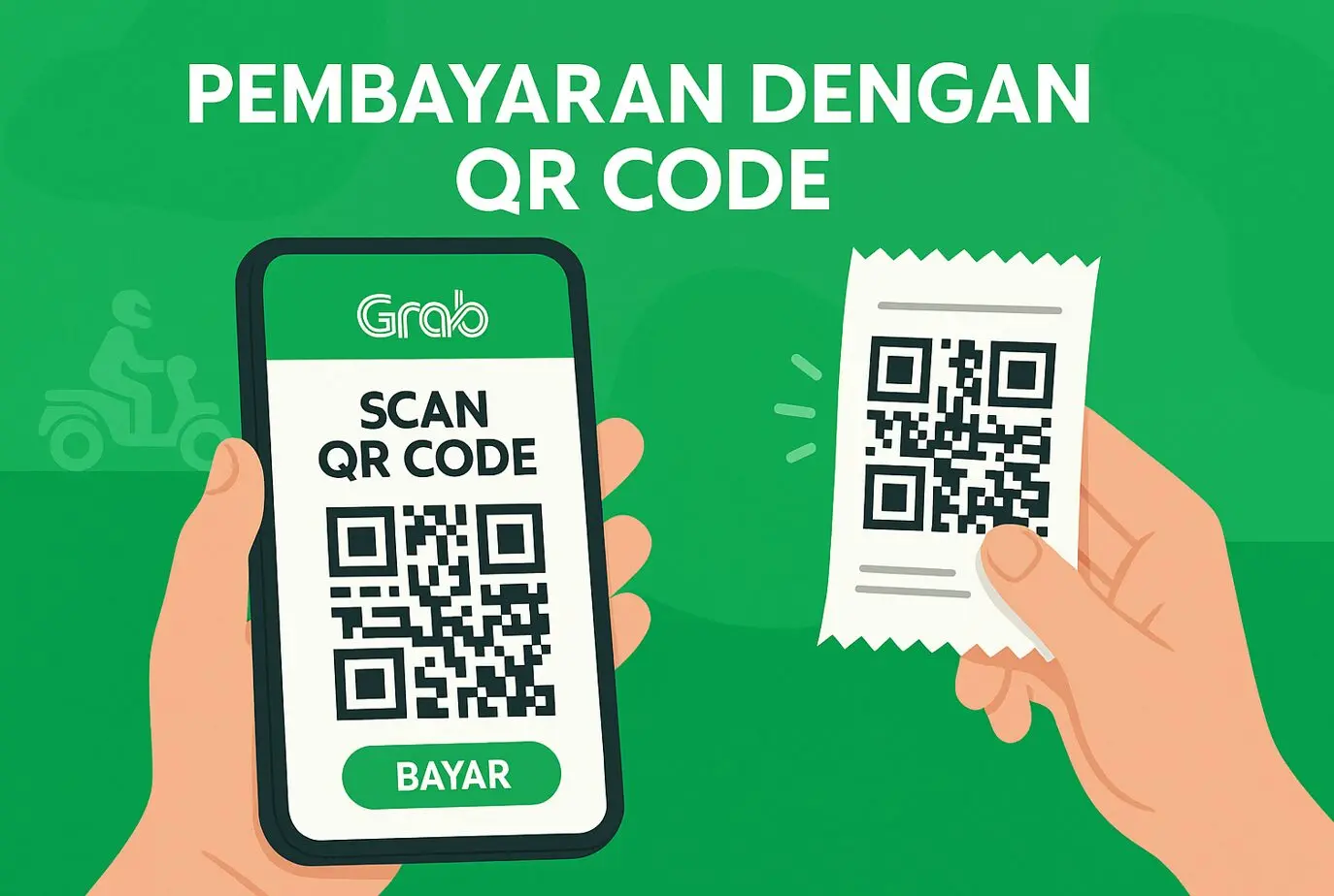 CARA MENGATASI GAGAL PEMBAYARAN DENGAN QR CODE DI APLIKASI OJEK ONLINE GRAB Cara Mengatasi Gagal Pembayaran dengan QR Code di Aplikasi Ojek Online Grab