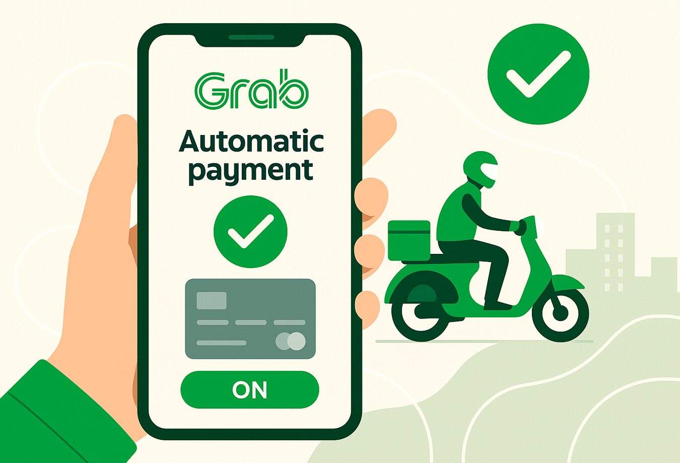 Langkah-Langkah Menyambungkan Dompet Digital ke Fitur Pembayaran Otomatis di Aplikasi Ojek Online Grab