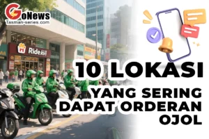 10 Lokasi Favorit Driver! Tempat Paling Sering Dapat Order Ojol