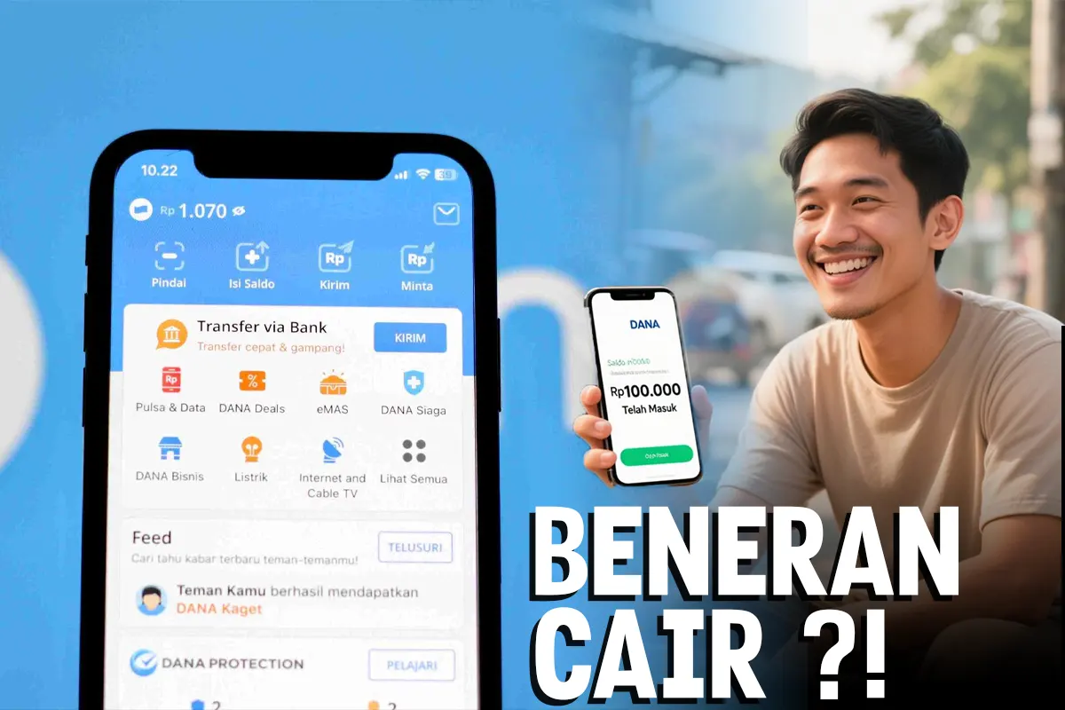 BENERAN CAIR! BEGINI CARA DAPETIN SALDO DANA GRATIS TANPA RIBET Beneran Cair DANA