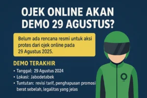 Demo Ojek Online 29 Agustus