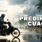 Prediksi Cuaca Harian 1-7 Agustus 2025 di 5 Kota Besar Indonesia