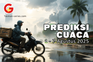 Prediksi Cuaca 1-7 Agustus 2025