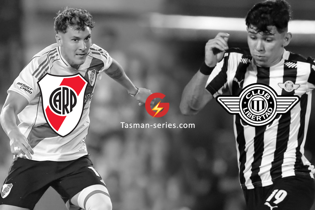 RIVER PLATE VS LIBERTAD: LAGA PENENTUAN DI COPA LIBERTADORES Pemain River Plate dan Libertad berduel di laga Copa Libertadores 2025 di Estadio Monumental